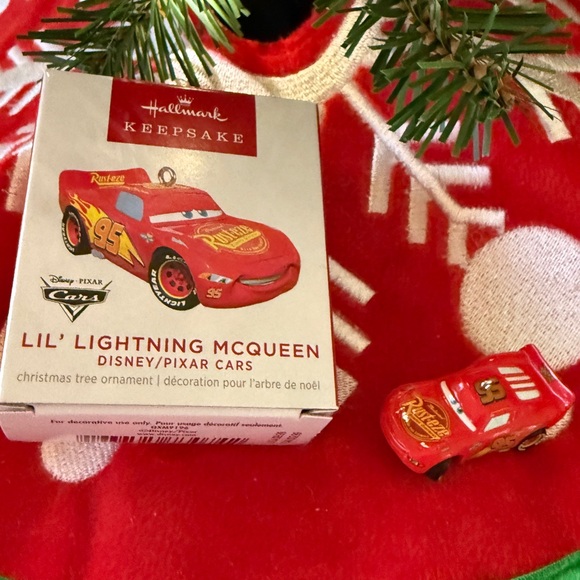Hallmark | Holiday | Hallmark Keepsake Lightning Mcqueen Ornament Red ...